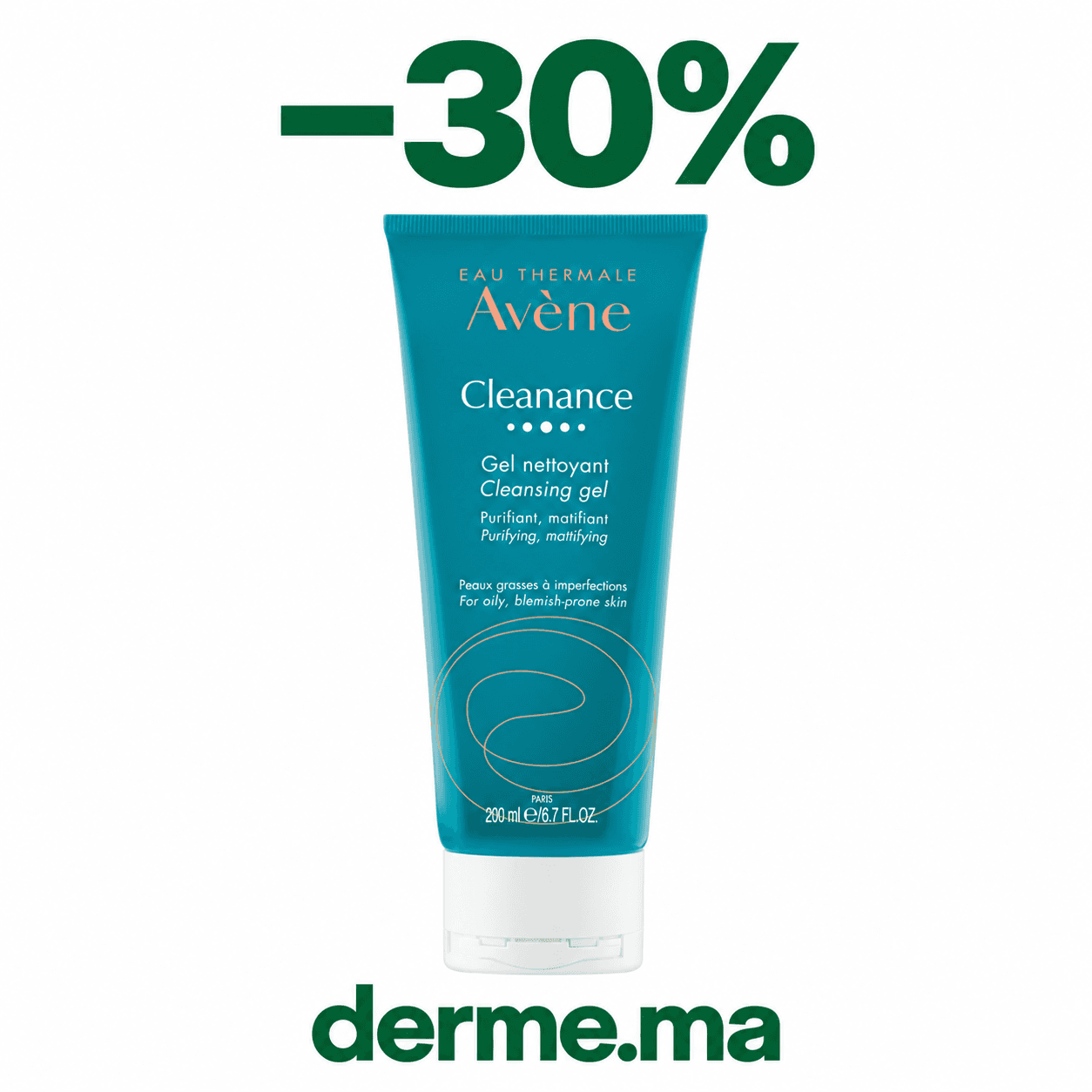 AVENE CLEANANCE GEL NETTOYANT 200ml