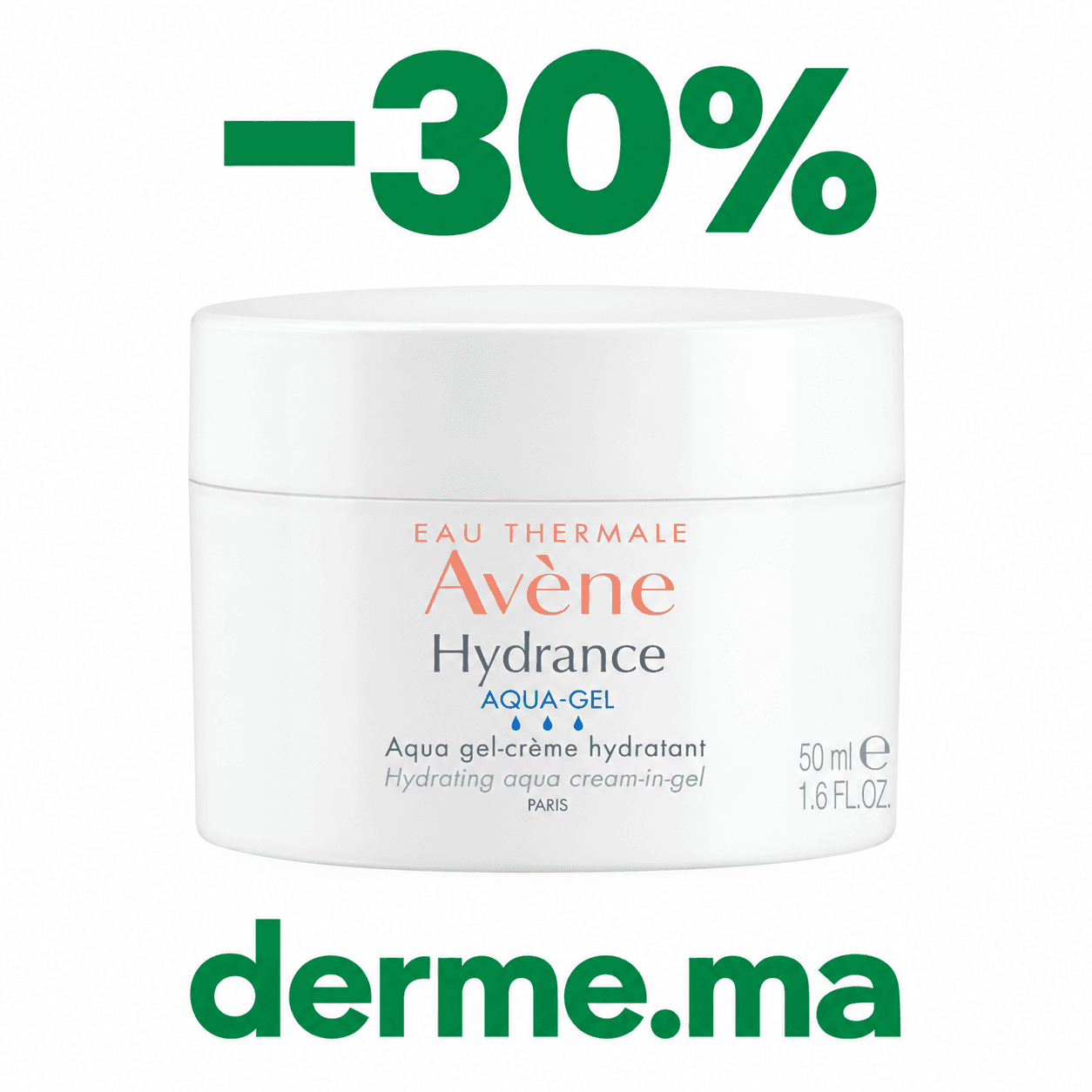 Avène - Hydrance AQUA-GEL Aqua gel-crème hydratant 50 ml