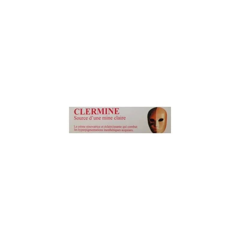 DERMO SOINS CLERMINE CRÈME RÉNOVATRICE ET ÉCLAIRCISSANTE 30G