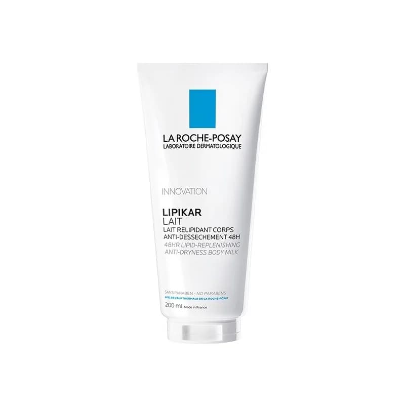LA ROCHE-POSAY LIPIKAR LAIT Emolient 200ml Relipidant Corps Anti-Déssèchement