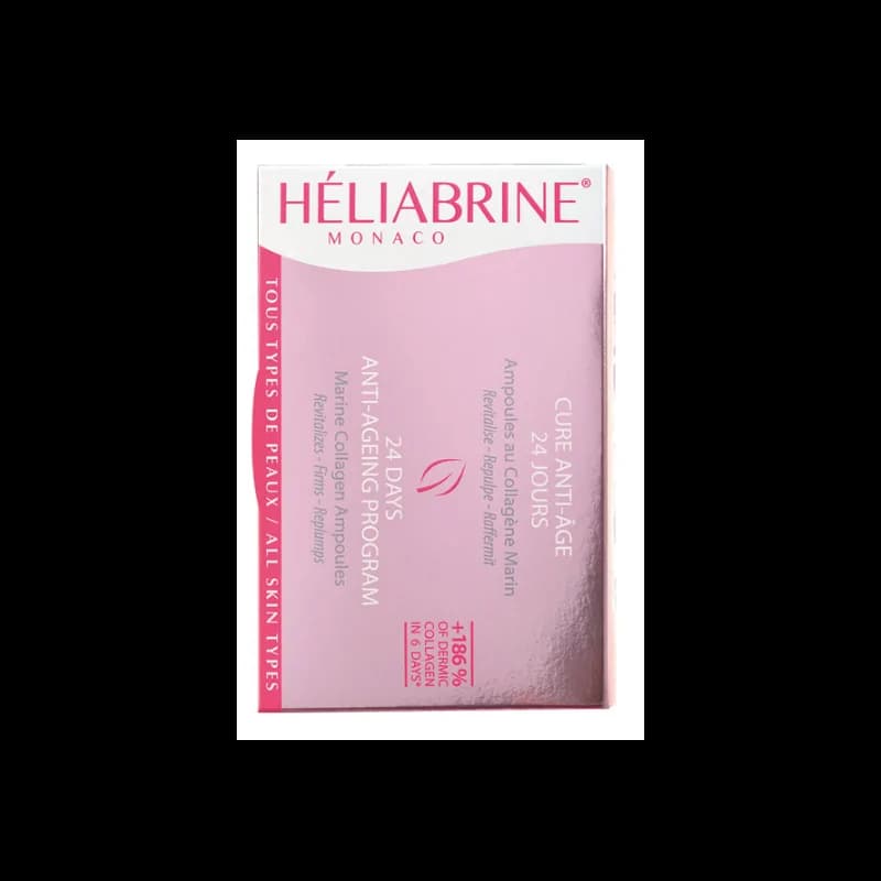 Heliabrine Ampoules Régénératrices au Collagène Marin