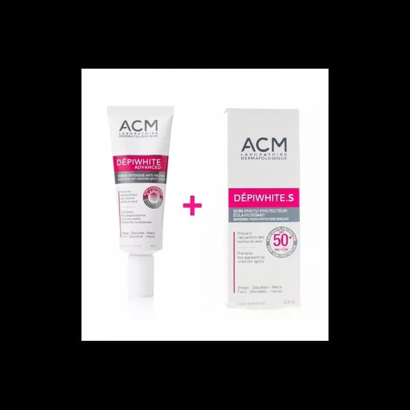 ACM Dépiwhite Crème - advanced Soin Dépigmentant (40ml) + ÉCRAN DEPIWHITE S SPF 50+ Offert