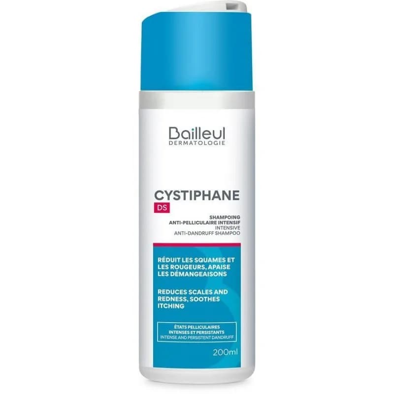BIORGA  CYSTIPHANE SHAMPOING ANTI-PELLICULAIRE INTENSIF DS 200 ML