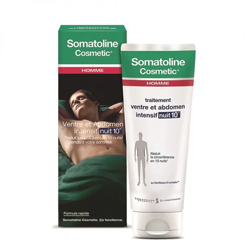 Somatoline Traitement ventre et abdomen Intensif Nuit 10 HOMME 250ml