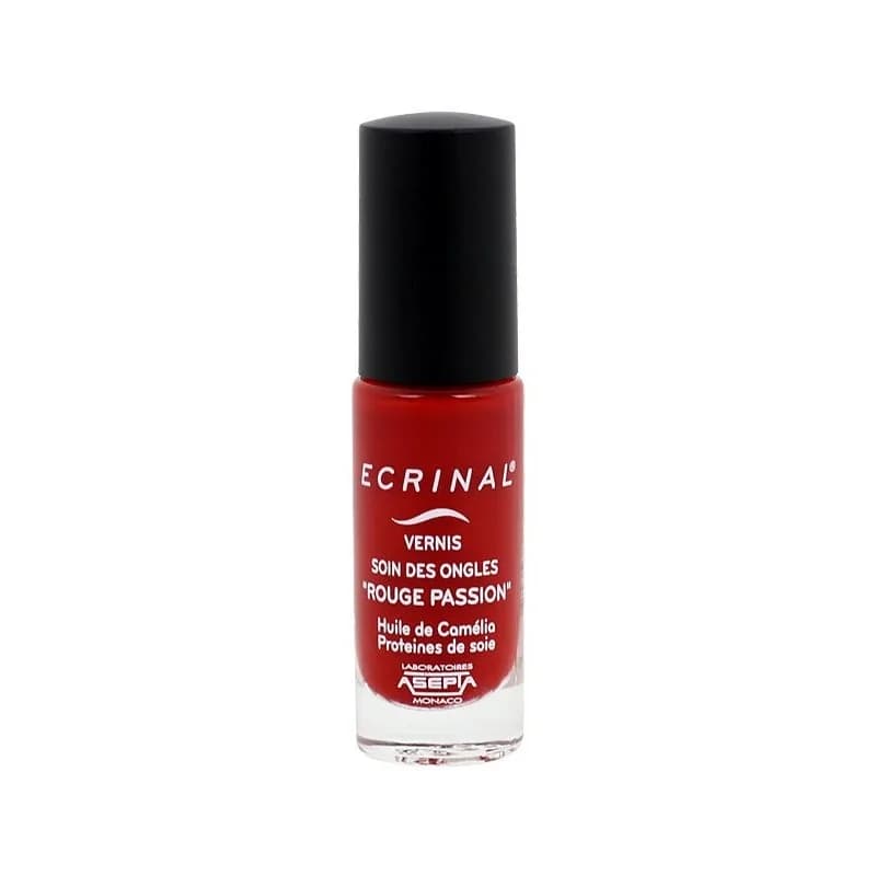 Ecrinal Vernis Soin rouge passion 6 ml