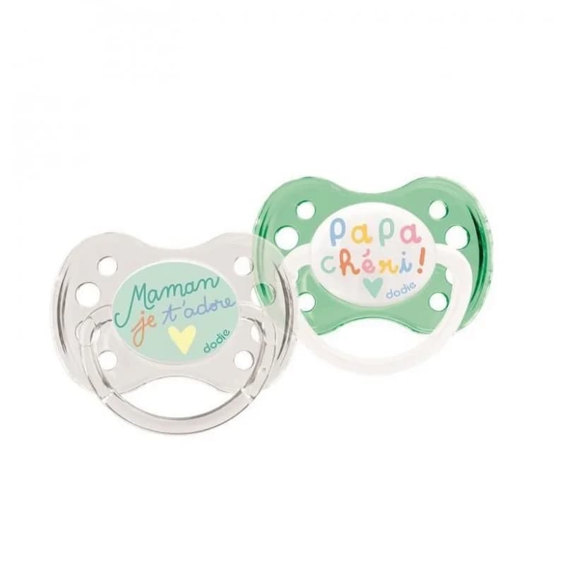 DODIE SUCETTE Anatomique  A31 0-6M  DUO MAMAN PAPA CHERI