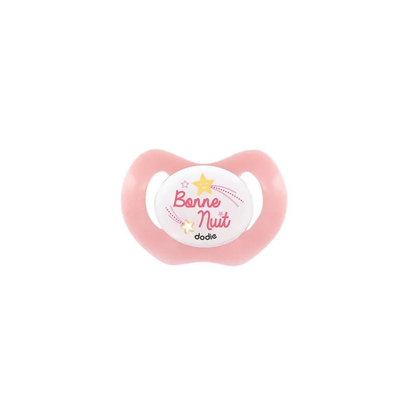 DODIE Sucette Physiologique 0-­‐6 Silicone 39 NUIT ETOILE