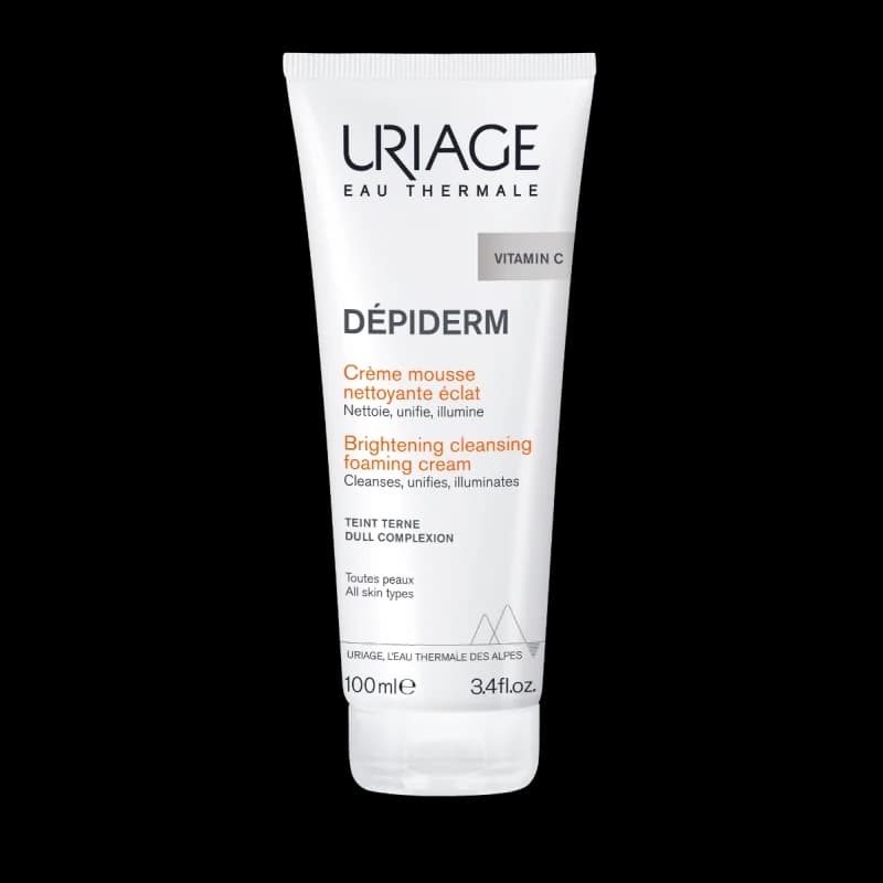URIAGE DÉPIDERM  mousse nettoyante éclat  100ml