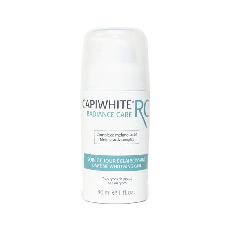 Capiderma – Capiwhite RC Soin de jour éclaircissant SPF15 – 30 ml