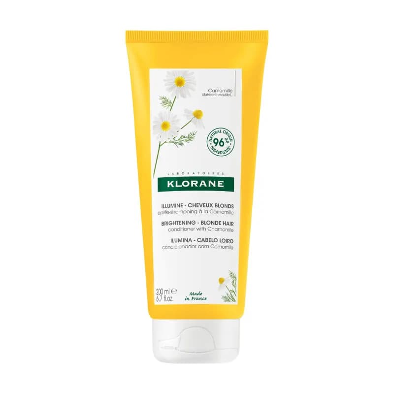Klorane - Baume Après-shampoing Reflets Blonds à la Camomille - Cheveux blonds à châtains 200 ml