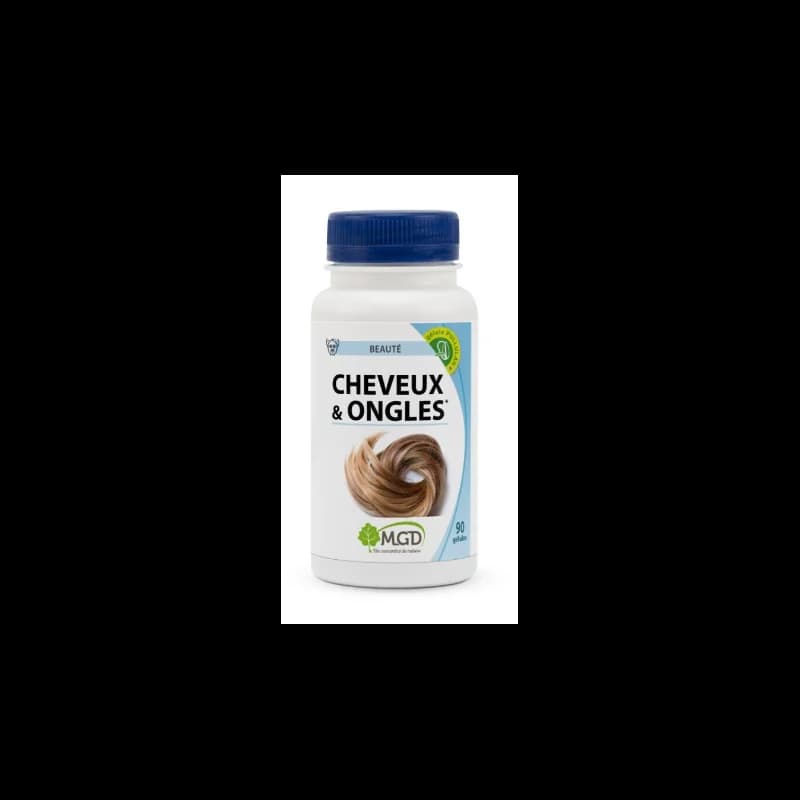 Mgd nature Mgd cheveux et ongles 90 gelules