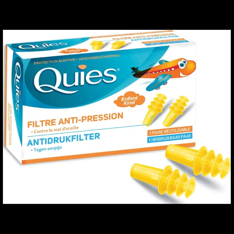 QUIES  AVION ENFANT BTE 2 UNITÉS