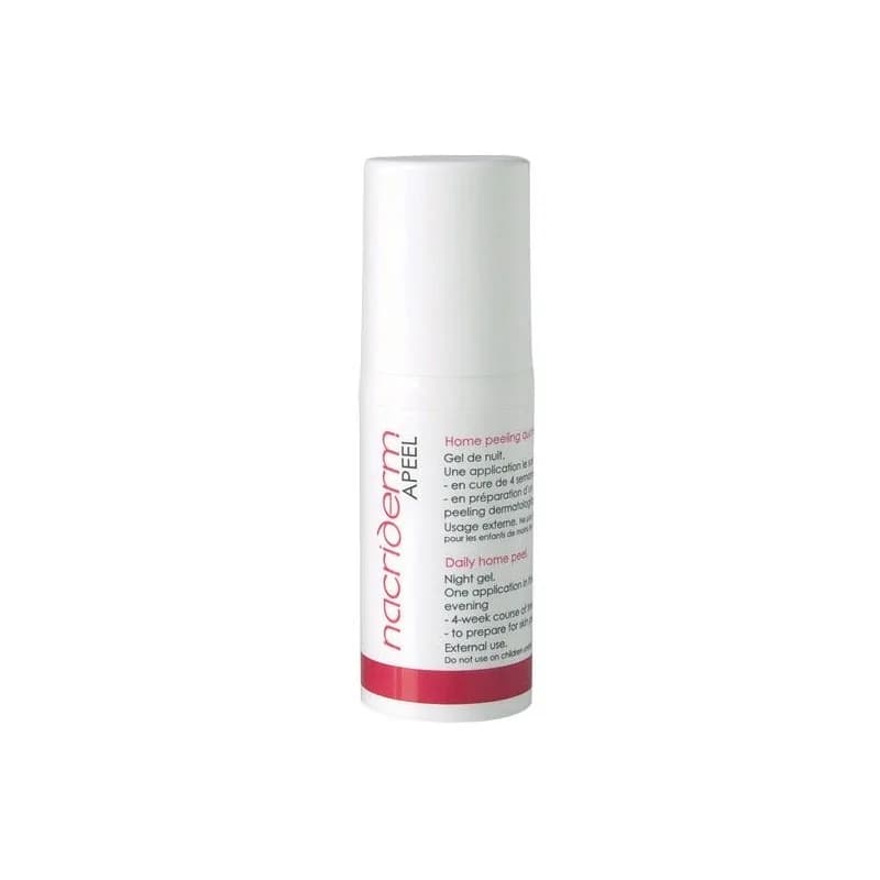 Nacriderm Apeel Gel Nuit - Home Peeling Quotidien 30 ml