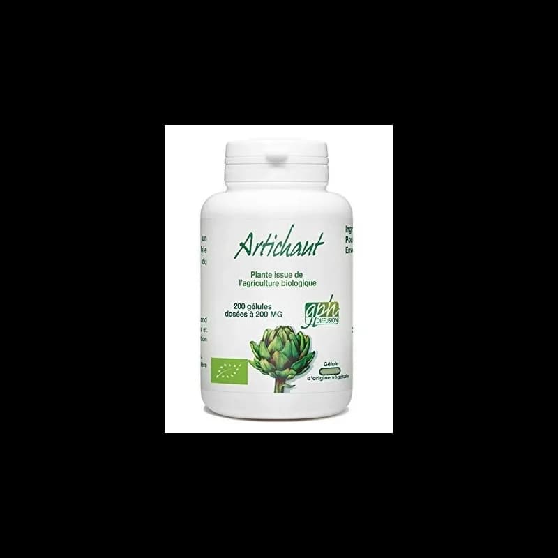 GPH DIFFUSION Artichaut Bio - 200 gélules végétale