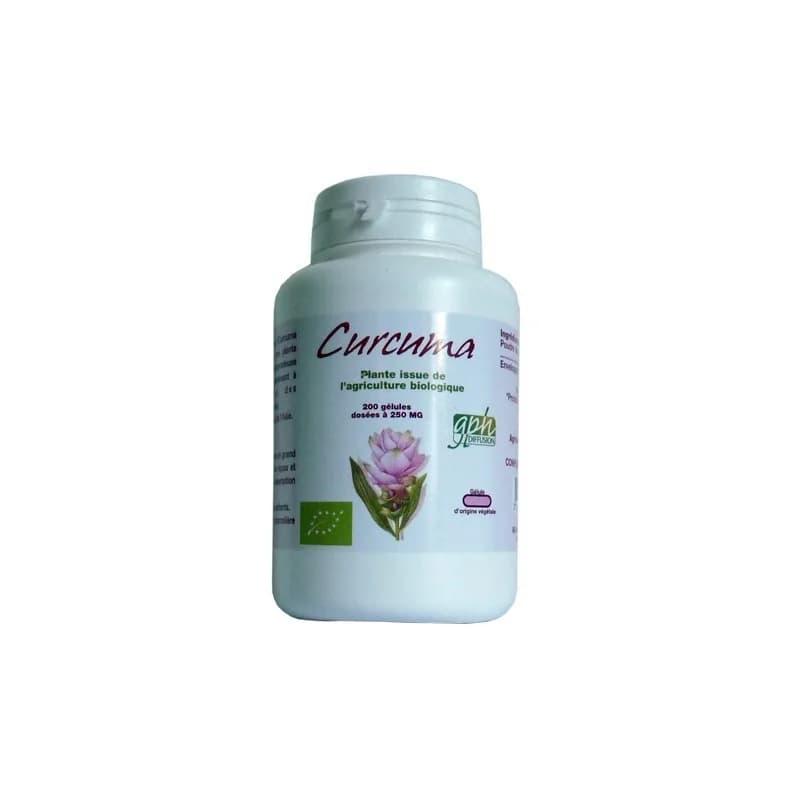 GPH DIFFUSION CURCUMA Bio 200  gélules
