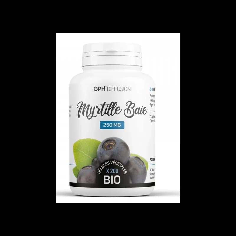 GPH DIFFUSION MYRTILLE BAIE  Bio 200 gélules