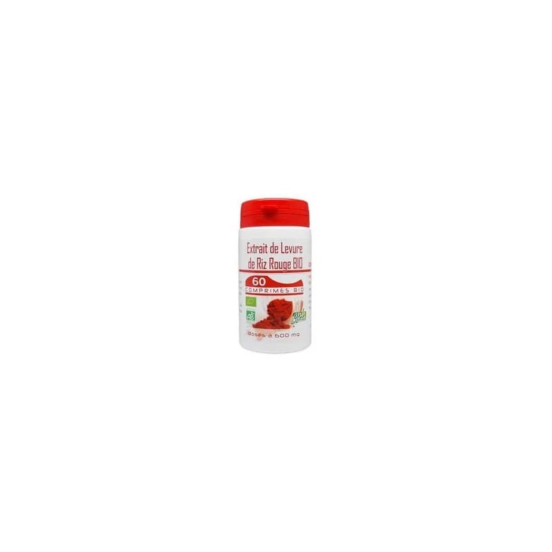 GPH DIFFUSION EXTRAIT DE LEVURE DE RIZ ROUGE  60 comprimes