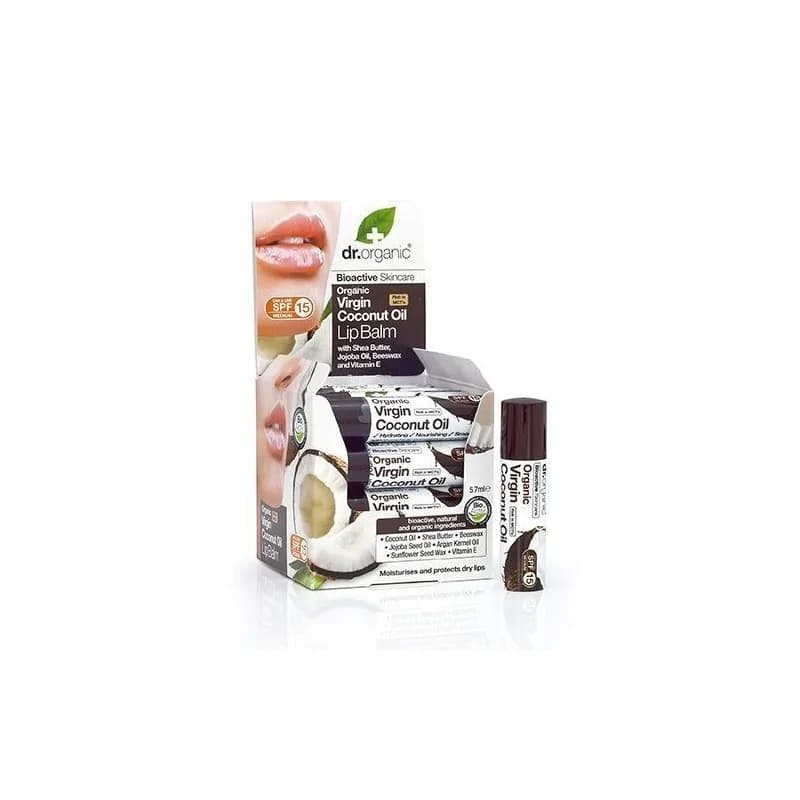 Dr. Organic  Baume lèvres  Au coco 5.7 ml