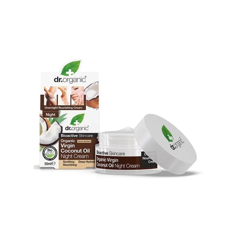 Dr. Organic  Crème de nuit à base de coco 50 ml