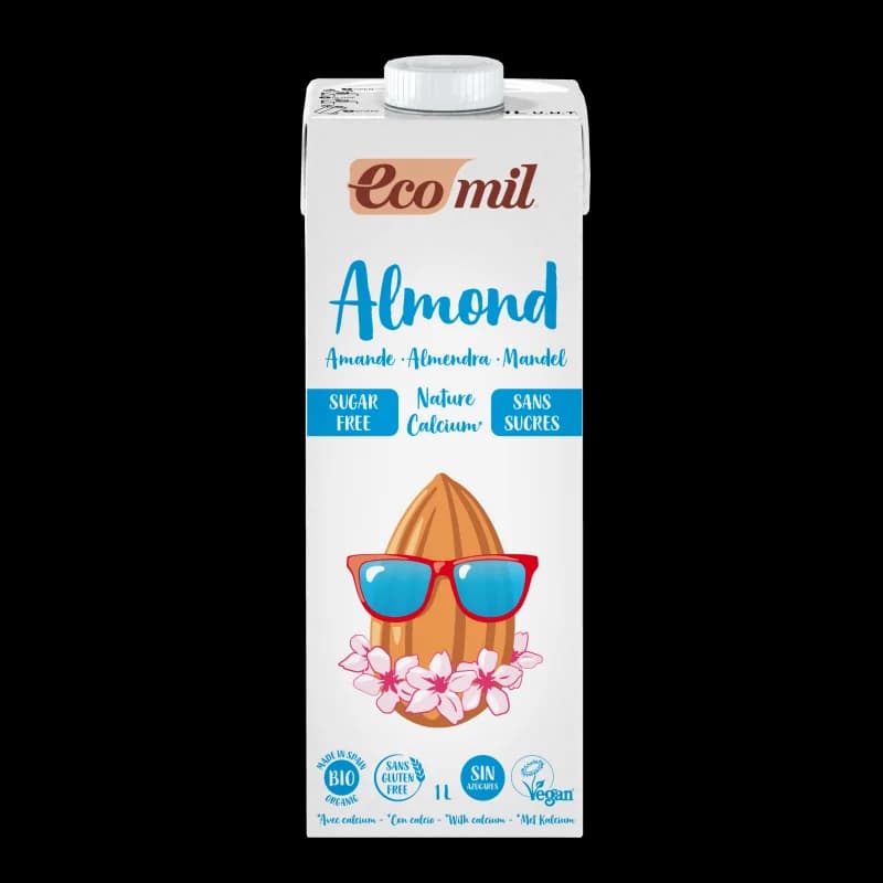Ecomil BOISSON D'AMANDE CALCIUM SANS SUCRE 1 L