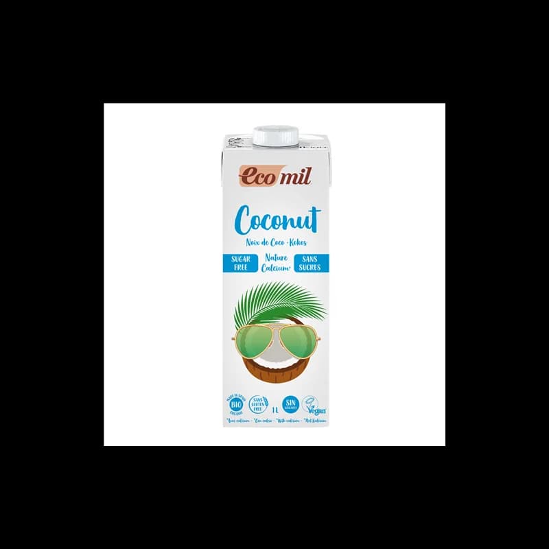 ECOMIL LAIT DE COCO CALIUM 1 L