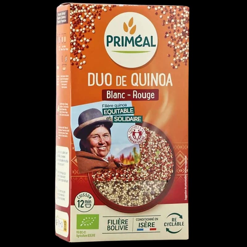 Primeal DUO DE QUINOA 500 G  (Blanc et rouge)