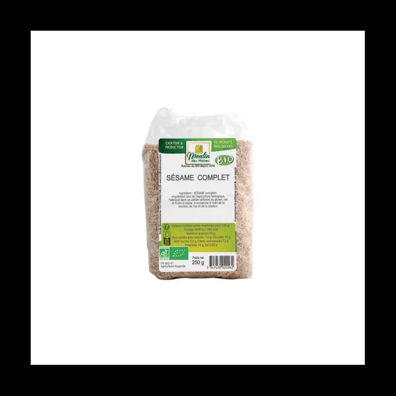 Moulin des Moines GRAINES DE SESAMES 250 G
