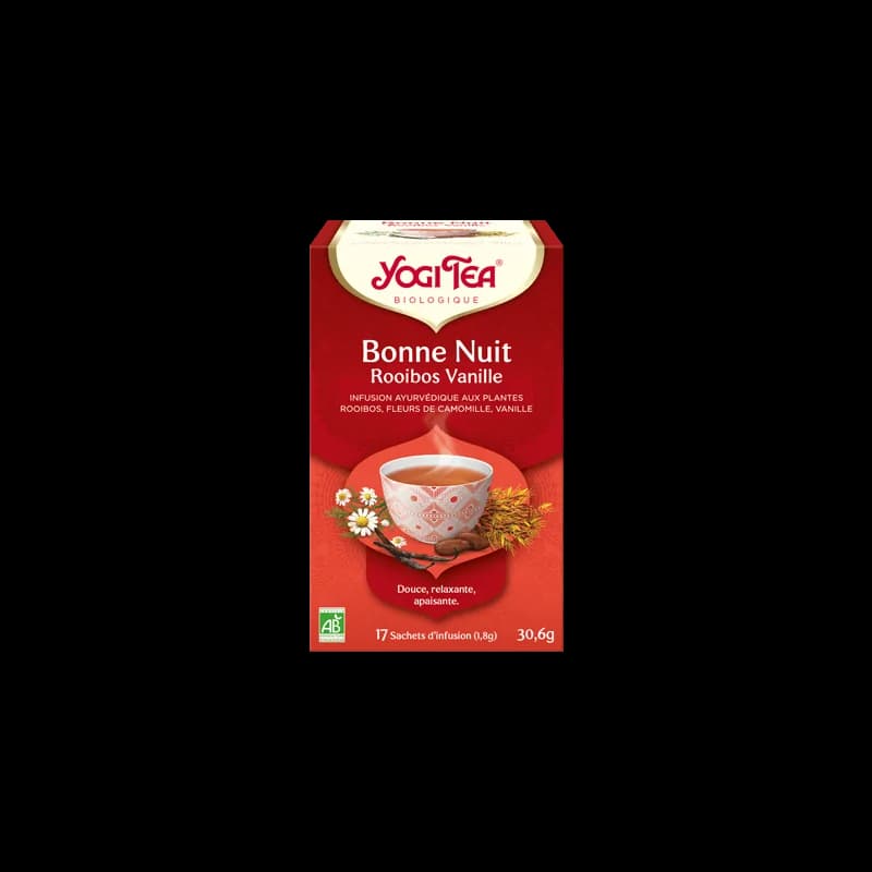 YOGI TEA BONNE NUIT ROOIBOS VANILLE 17x2 g