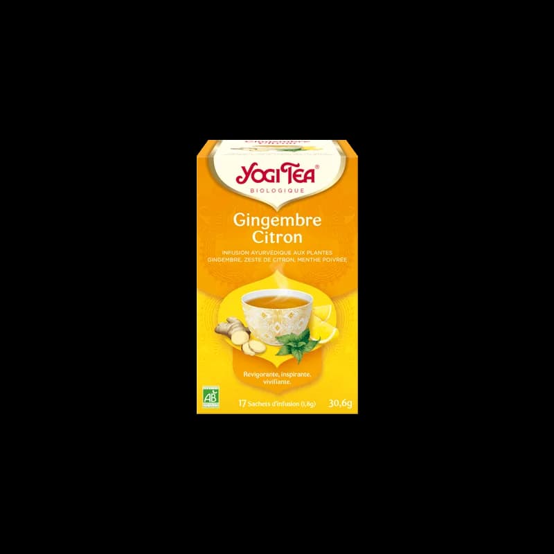 YOGI TEA  GINGEMBRE CITRON 17x2 g