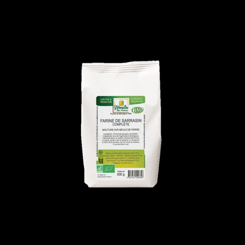 Moulin Des Moines  FARINE DE SARRASIN 500 G