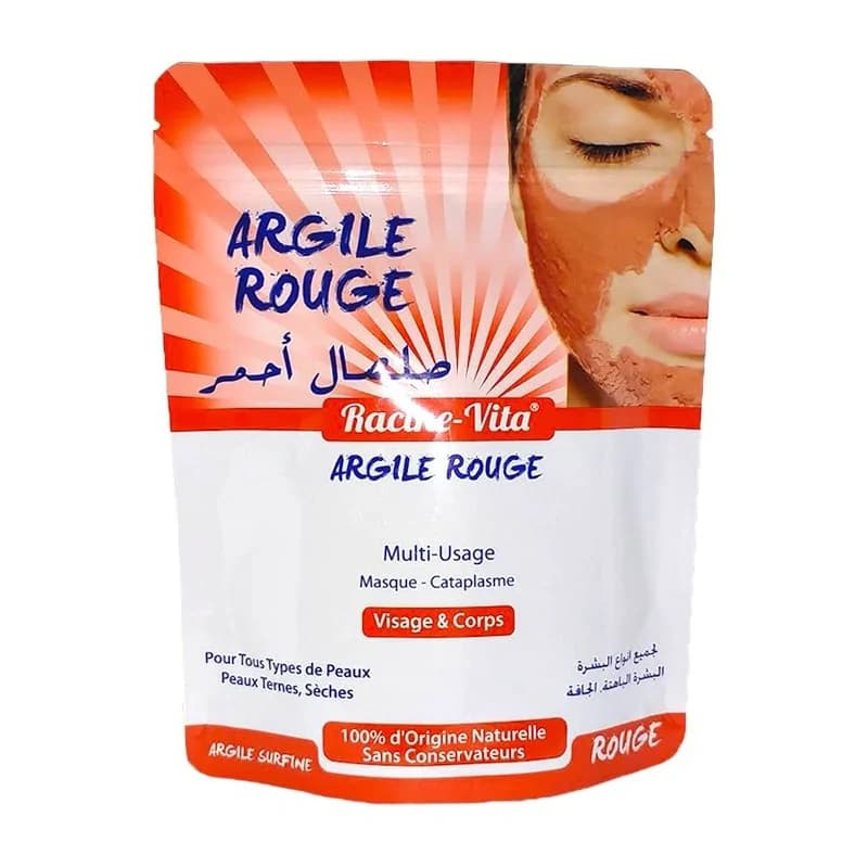 Racine vita argile Rouge masque-cataplasme multi-usage 100g