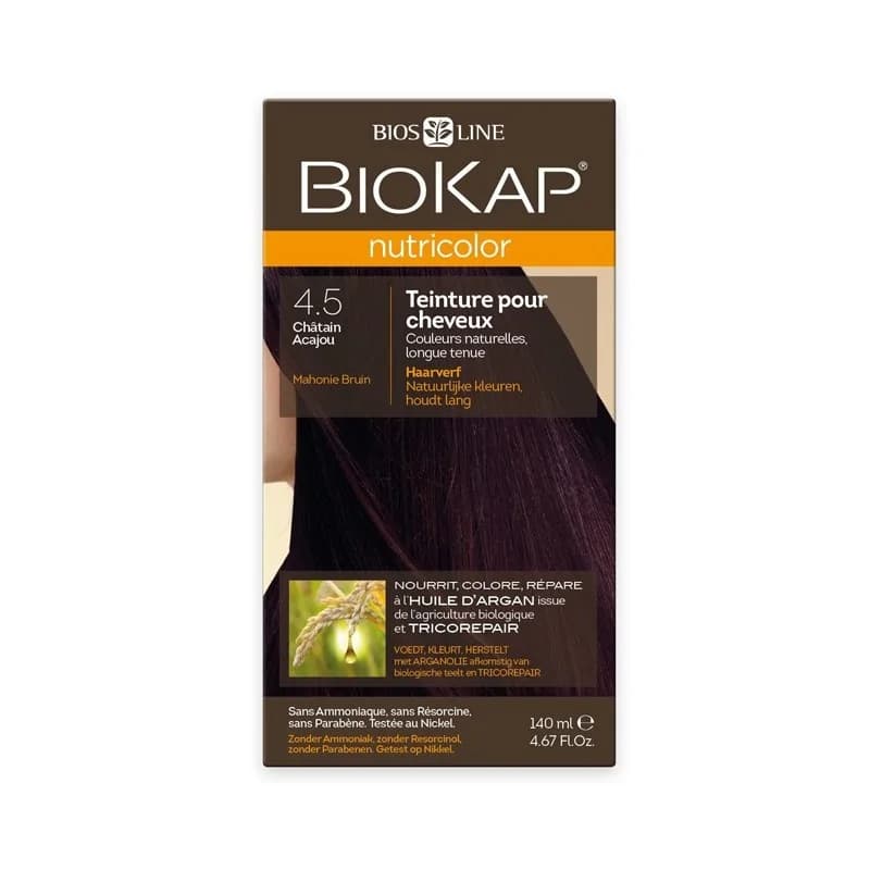 BIOKAP Nutricolor 4.5 Châtain acajou