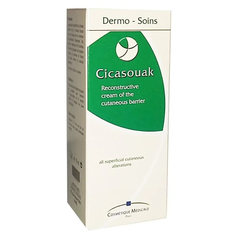 DERMO SOINS DERMO SOINS CICASOUAK CRÈME RÉPARATRICE ET RESTRUCTURANTE DE LA BARRIÈRE CUTANÉE