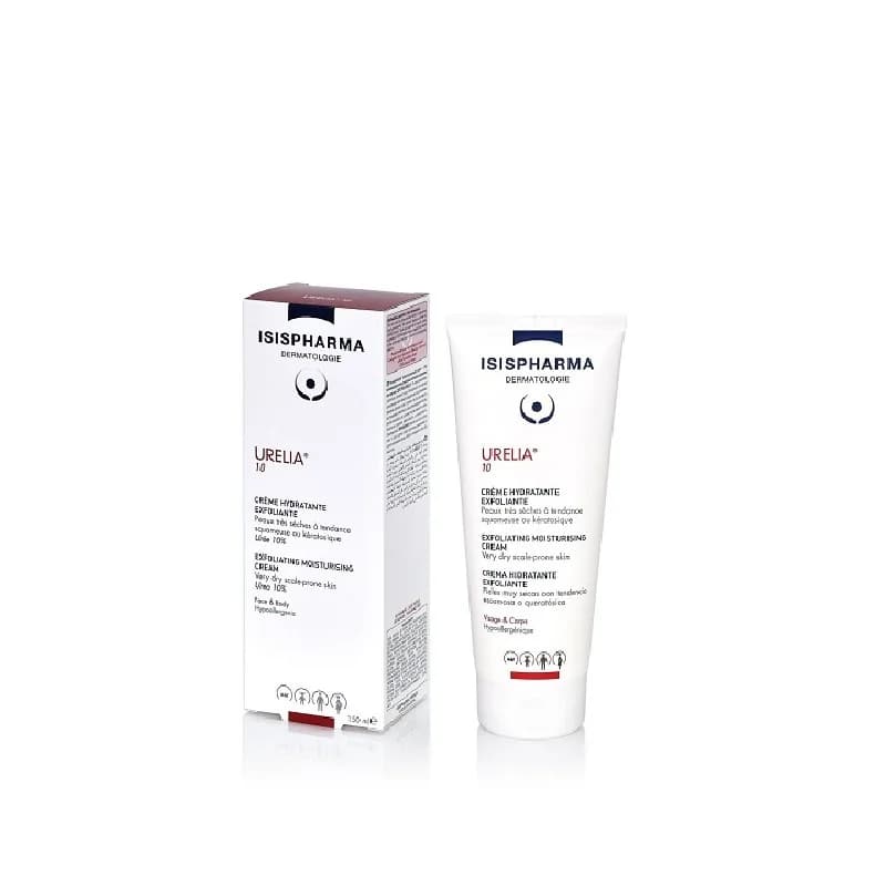 Isis pharma urelia 10 crème hydratante exfoliante 150 ml