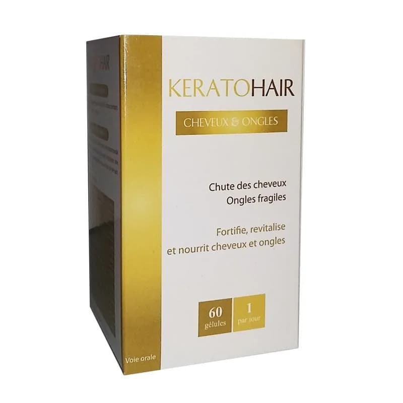 KERATOHAIR cheveux et ongles 60 gélules