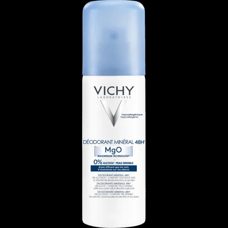 VICHY DEODORANT MINERAL MGO 125ML