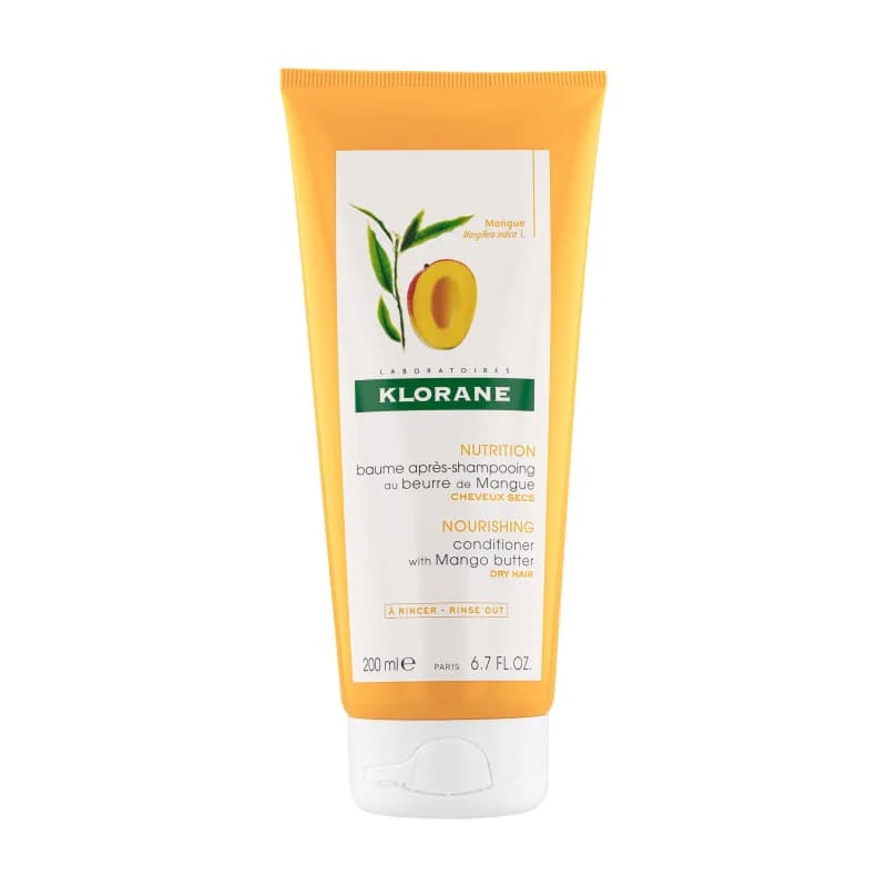 KLORANE BEURRE DE MANGUE BAUME APRES-SHAMPOOING NUTRITIF ET DEMELANT 200ml