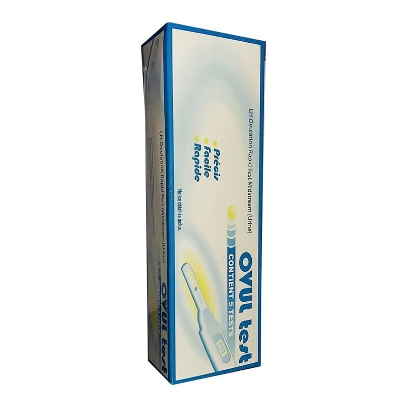 OVUL TEST D'OVULATION ONE STEP LOT DE 5 TESTS