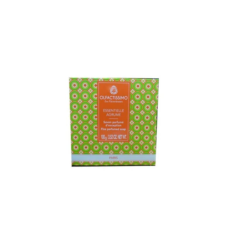 OLFACTISSIMO SAVON PARFUMÉ D'EXCEPTION ESSENTIELLE AGRUME 100G