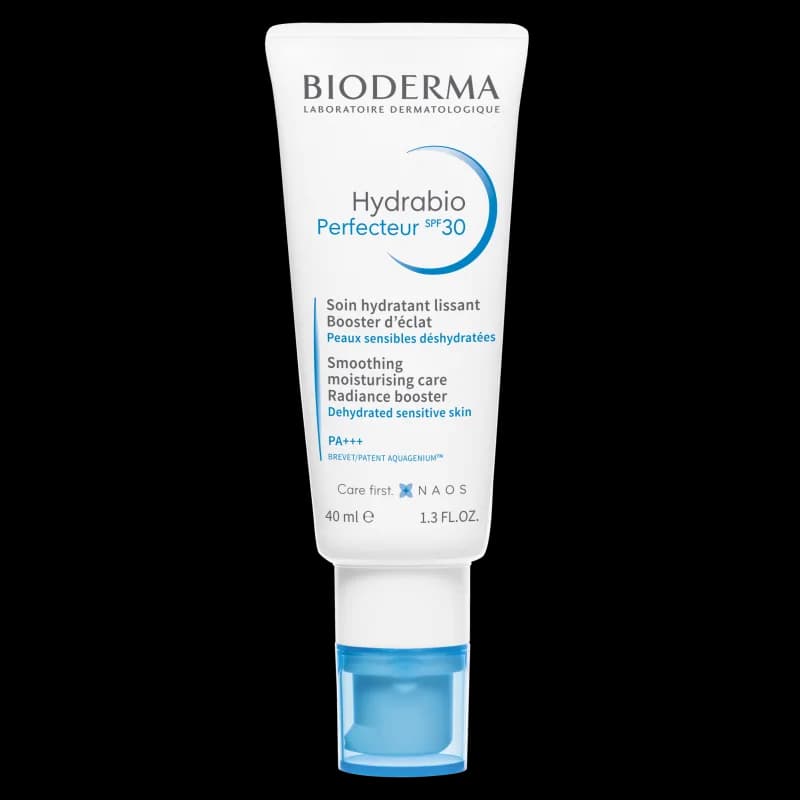 BIODERMA HYDRABIO PERFECTEUR SOIN HYDRATANT SPF30 PEAUX SENSIBLES DESHYDRATEES 40ML