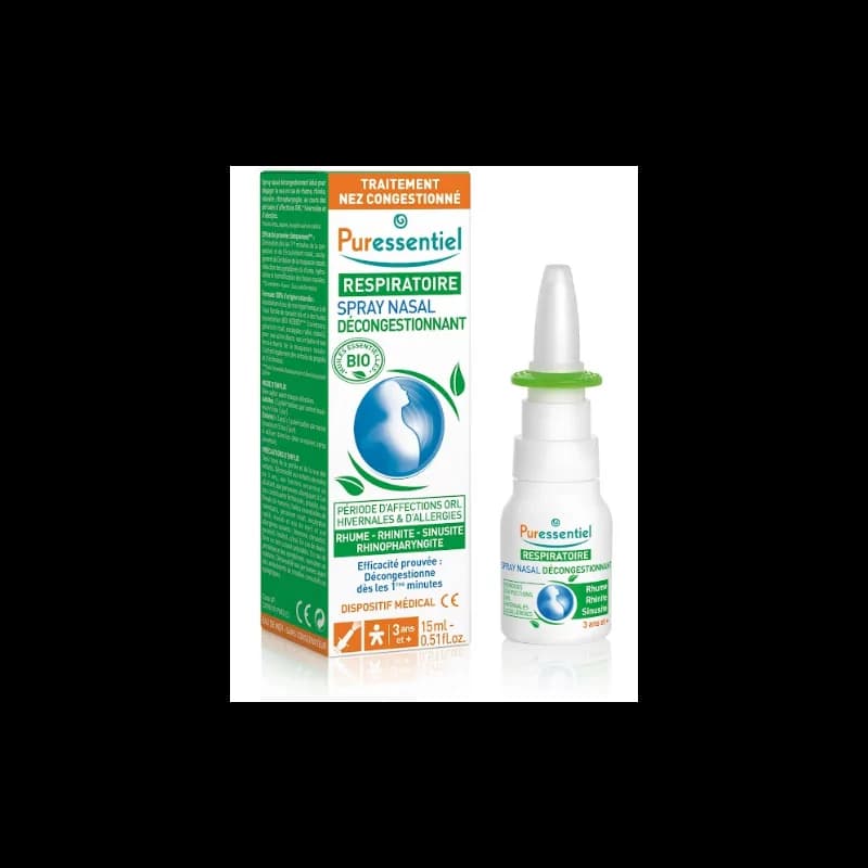 Puressentiel Spray nasal hypertonique respiratoire -15ml