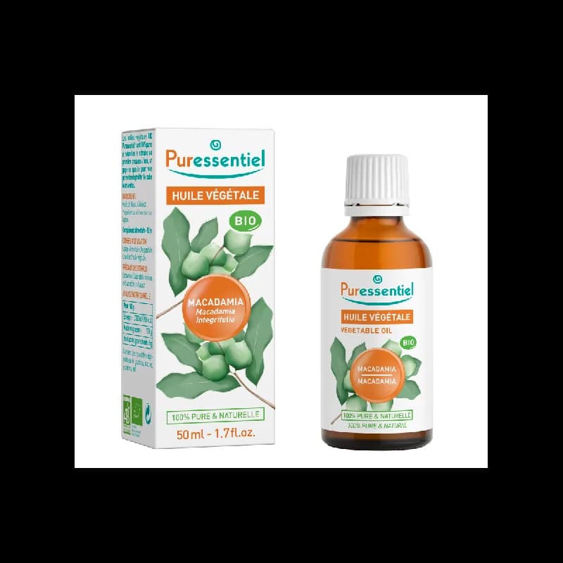 Puressentiel Huile végétale macadamia bio 50ml