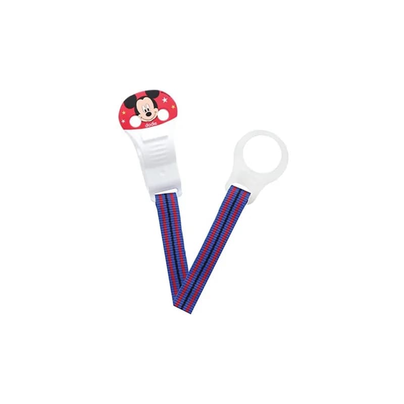 DODIE Attache Sucette Ruban MICKEY