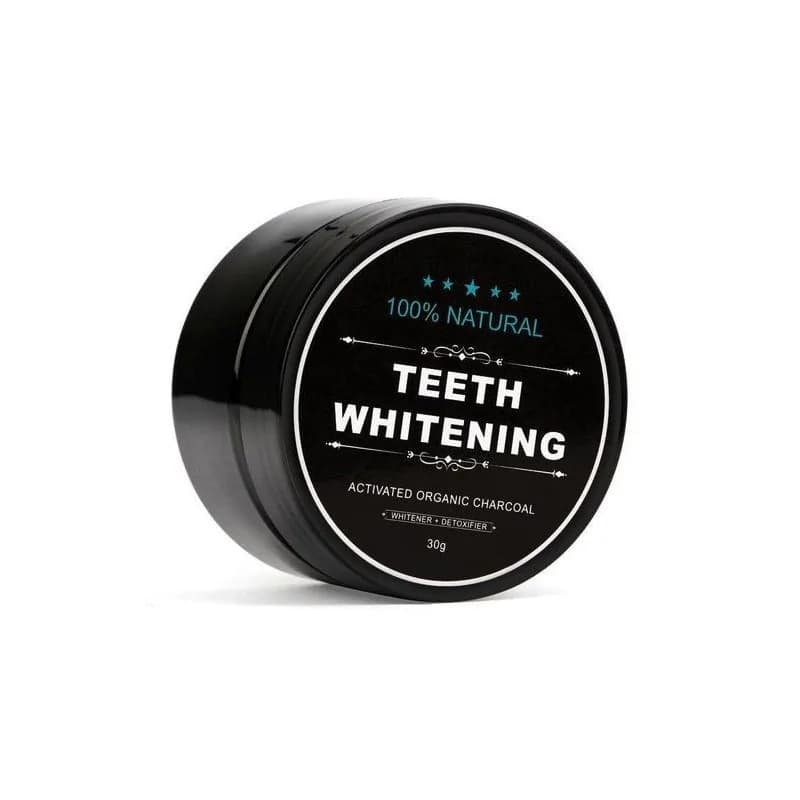 Charcoal Dentifrice blanchissant  de charbon poudre 30g
