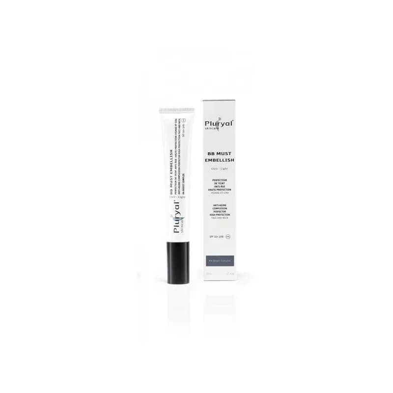 Pluryal® Skincare Produit anti-âge perfecteur de teint BB Must Embellish  Clair