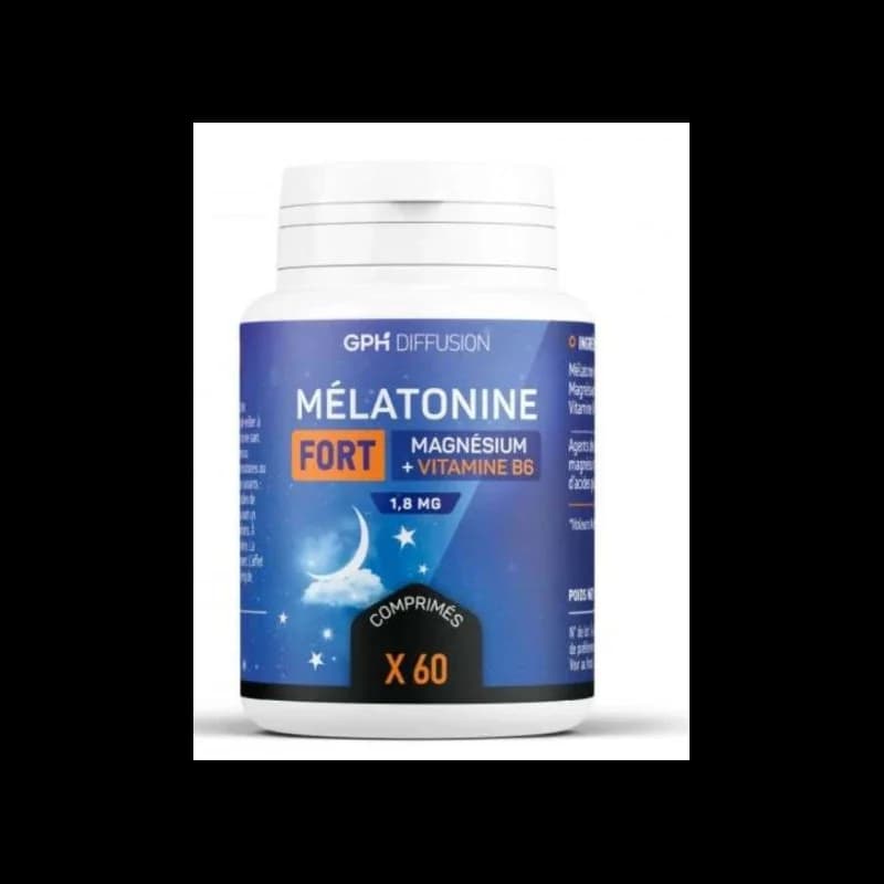 GPH DIFFUSION MÉLATONINE FORT - 1.8MG - 60 COMPRIMÉS