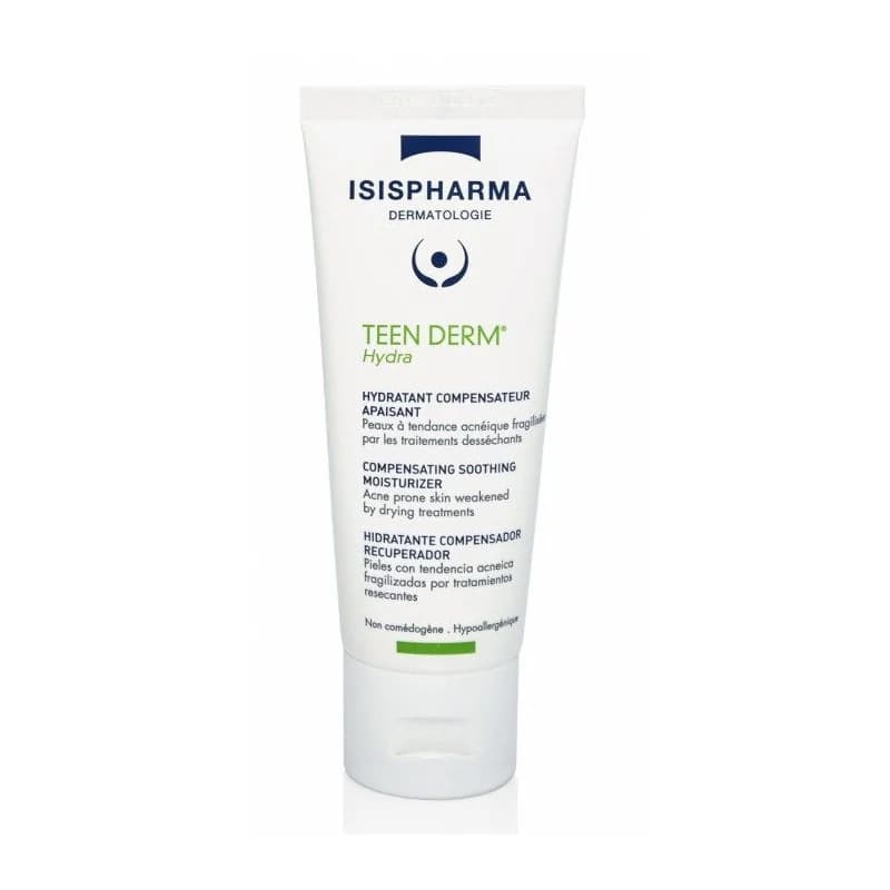 Isis pharma teen derm hydra hydratant compensateur apaisant 40 ml