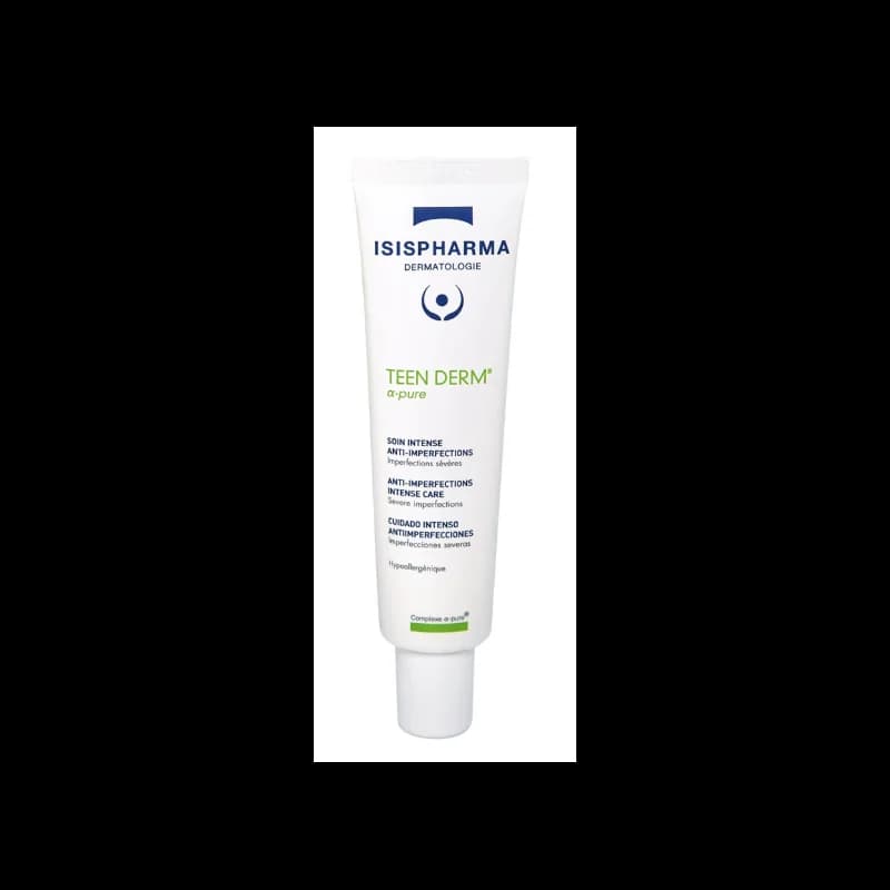 Isis pharma teen derm alpha pure soin intense anti-imperfections 30 ml