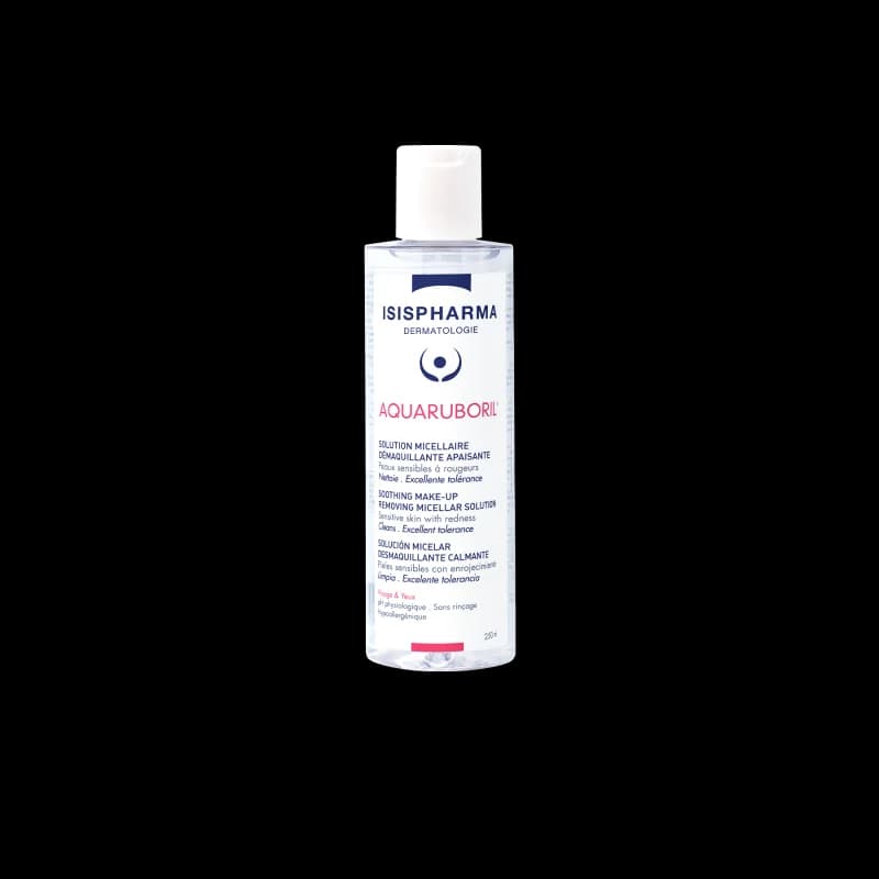 Isis pharma aqua ruboril solution micellaire démaquillante 250ml