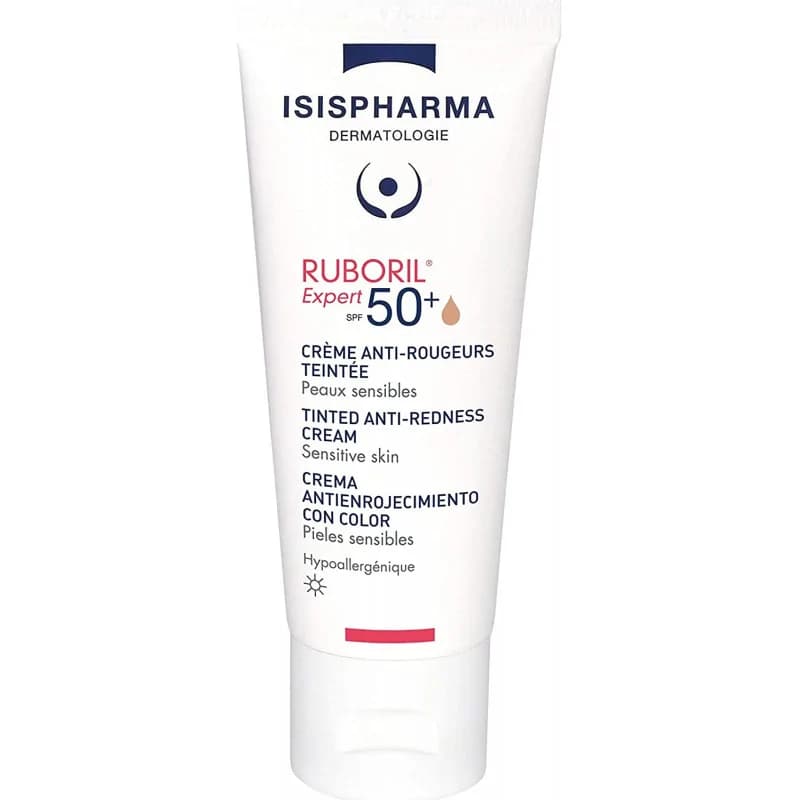 Isis pharma ruboril expert spf 50+ crème anti-rougeurs teintée 40 ml